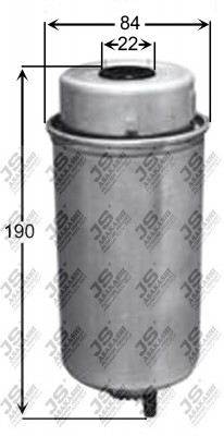 фильтр топливный !\ Ford Transit 2.0Di/TDCi/2.4Di/TDCi/TDE 00> FC9302 JS ASAKASHI