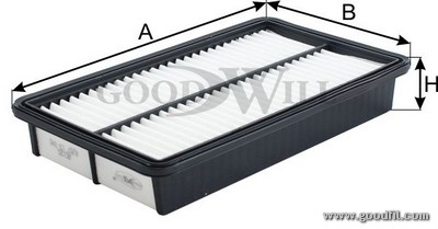 Фильтр воздушный AG120 AG 120 GOODWILL