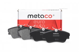 Колодки тормозные передние к-кт 3000141 METACO