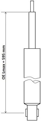 амортизатор задний !\ Renault Logan II 343836 KAYABA