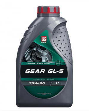 Масло трансмиссионное полусинтетическое LUKOIL GEAR GL-5 75W-90 1Л 3590928 (2240 3590928 LUKOIL