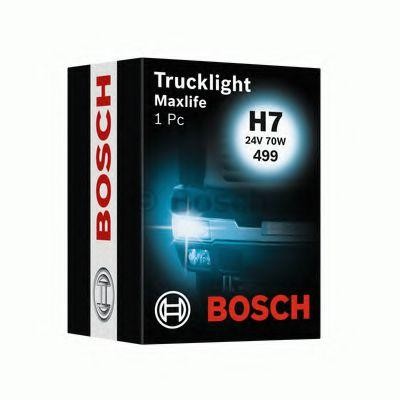 Лампа накаливания 24V  H7 70W H7 / 24V / 70W / PX26d 1987302772 BOSCH