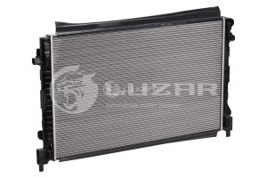 Радиатор VW Golf (12-) AUDI A3 (12-) SKODA Octavia (12-) охлаждения двигателя LU LRC1851 LUZAR