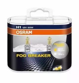 Лампа 12V H1 55W P14.5s бокс (2шт.) Fog Breaker OSRAM 62150FBR-HCB OSRAM