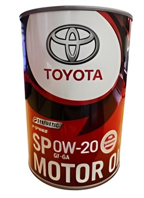 TOYOTA 0W20 SP 1Л API SN, SP ILSAC GF-6A 08880-13206 TOYOTA