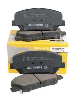 колодки дисковые передние! KIA Optima, Hyundai Genesis/Veloster 2.0 10> Z07414 ZENTPARTS