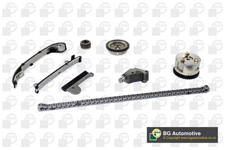 р/к ГРМ! цепной, cо звездочкой для VVT-i\ Nissan Almera/Primera/Tino 1.5/1.8i 99 TC0265VFK BG AUTOMOTIVE