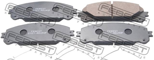 Колодки тормозные передние комплект 0101-ASU40F FEBEST