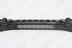 Решетка в бампер нижняя Kia Rio 3 QB седан, 2015-2017, без ДХО OEM3783 OEMPARTS