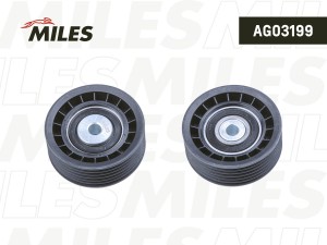 Ролик ремня приводного SAAB 9-3/9-5 2.0t-2.3t (INA 532014610) AG03199 AG03199 MILES