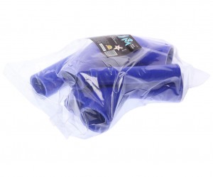 Патрубок ГАЗ-3302 дв.ЗМЗ-405 ЕВРО-3 радиатора комплект 5шт. синий силикон MEGAPO 130-17-008 MEGA POWER