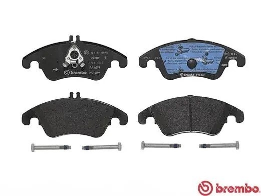 Колодки тормозные P50069 P50069 BREMBO