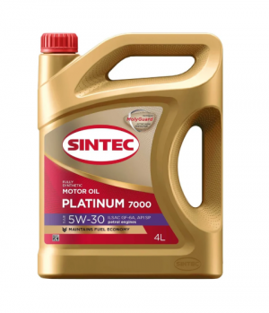 Масло моторное SINTEC Platinum 7000 GF-6A 5W30 синт.4л 600153 SINTEC