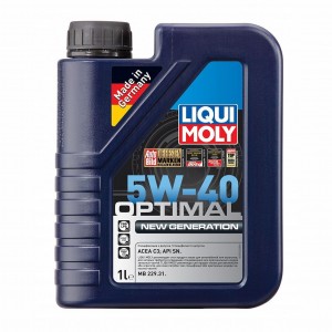 Масло моторное LIQUI MOLY OPTIMAL New Generation 5W40 синт.1л 39032 LIQUI MOLY