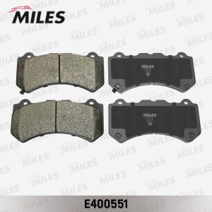 Колодки тормозные передние (Смесь Low-Metallic) JEEP GRAND CHEROKEE 10- (TRW GDB E400551 MILES