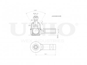 Наконечник рулевой SSP-10178 UNIO