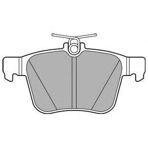 LP2697 колодки дисковые задние!\ Audi A3, VW Golf VII 1.2TSI-1.8TFSI/2.0TDI 12> LP2697 DELPHI