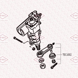 Наконечник рулевого управления MITSUBISHI L200/Pajero Sport 96- TEC1002 TEC1002 TATSUMI