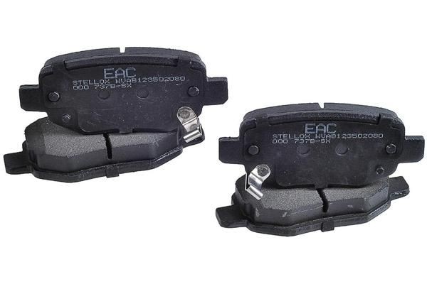 колодки дисковые задние! с антискр. пласт.\ Chery Arrizo/Qiyun 3/Tiggo T11 1.6-2 000-737B-SX STELLOX