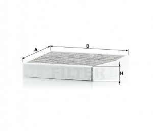 Фильтр салонный угольный CUK26007 CUK 26 007 MANN FILTER