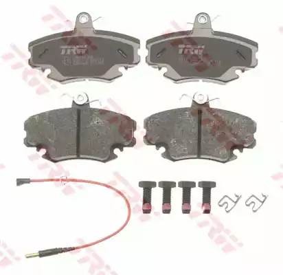 Колодки тормозные RENAULT Logan (04-), Sandero, Clio (91-98) передние (4шт) TRW GDB1465 TRW