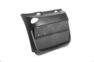 крыло заднее! правое, зад. часть, без брызговика, зад. ось, с отв., черный пласт M3010934 MARSHALL