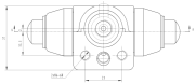 AUDI 80/100/VW PASSAT B3/B4 D=20.64mm / АЛЮМИНИЙ CF2001 TRIALLI