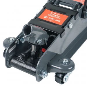 Домкрат подкатной 3т низкопрофильный (MIN - 85мм, MAX - 380мм) (AJ-3F-370) AJ3F370 AIRLINE