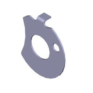 Шайба упорная задняя блока шестерен  236-1701087 2361701087 YAMZ