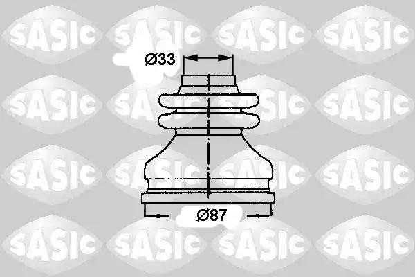 к-кт пыльника ШРУСа внутреннего!\ Citroen Jumper, Fiat Ducato all 94-02 2873783 SASIC
