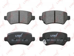 Колодки тормозные дисковые задние BD-3633 LYNXAUTO