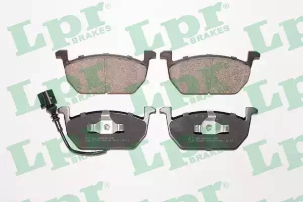 Колодки тормозные дисковые 05P1836 05P1836 LPR