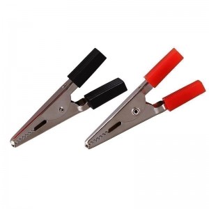 зажим! крокодил, длина 52мм, ток 5A (2 шт., блистер)\ 06-0142-A2 REXANT