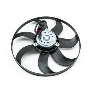 Вентилятор VW Polo Sedan охлаждения электрический DOMINANT AW6R009590455D DOMINANT