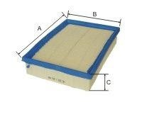 Фильтр воздушный AG222 AG 222 GOODWILL