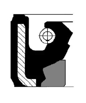 сальник! 26х35х7\ 01019875B CORTECO