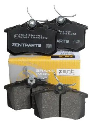 колодки дисковые задние!\VW Golf/Bora 2.3-3.2i 00>, Citroen C8, Peugeot 807 02> Z07326 ZENTPARTS