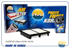 Комплект фильтров (масл.+возд.) DAEWOO Matiz M100, M150 AMDSETF55 AMD.SETF55 AMD