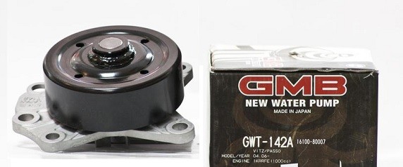 Насос водяной TOYOTA Yaris (05-) (1.0) PEUGEOT 107 (05-) (1.0) GMB GWT-142A GMB