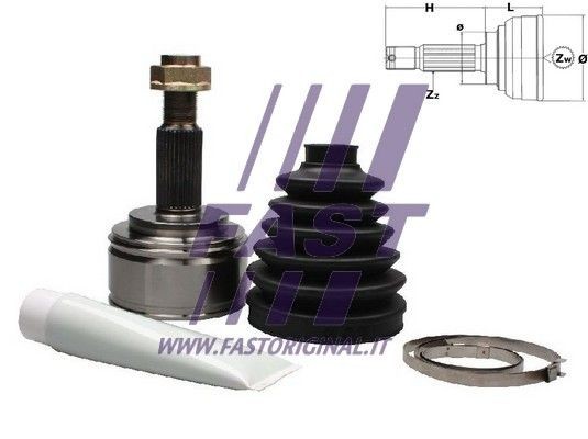 ШРУС наружный RENAULT Master (10-) комплект FAST FT25093K FAST