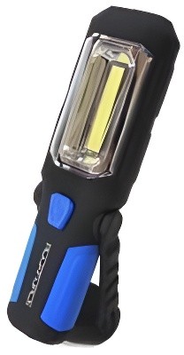 Лампа светодиодная аккумуляторная 4W COB+1W,2 магнита,крючок,180град. ROCKFORCE RF-L02 ROCK FORCE