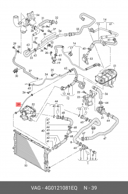 AUDI A6 [C7,4G] (2011>) 4G0 121 081 EQ VAG