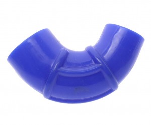 Патрубок ГАЗ-33081,3309 коллектора впускного синий силикон (d=60x75) MEGAPOWER 130-16-031 MEGA POWER