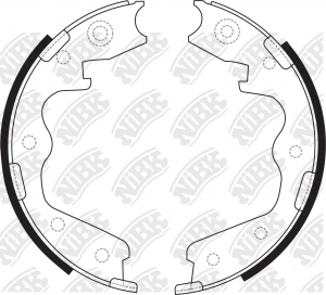 Колодки тормозные NISSAN Skyline задние (4шт.) NIBK FN0698 NIBK