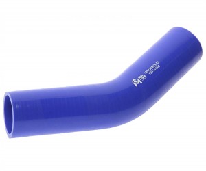 Патрубок ЗИЛ-130 радиатора нижний (L=305мм,d=50) силикон MEGAPOWER 130-16-005 MEGA POWER