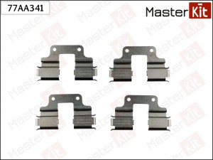 Комплект установочный тормозных колодок  зад. Land Rover FREELANDER 2 (L359) 200 77AA341 MASTER KIT