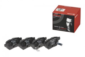 P83133 колодки дисковые задние!\ Toyota Prius 1.8i Hybrid 09> P83133 BREMBO