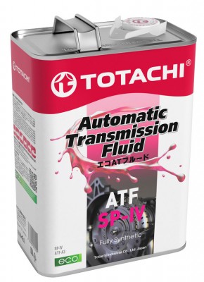 Масло трансмиссионное TOTACHI ATF SP-IV 4л (4589904921421) 21004 21004 TOTACHI