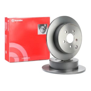 Диск тормозной SUBARU Forester (12-),Impreza (11-) задний (1шт.) BREMBO 08C66111 BREMBO