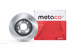 Диск тормозной передний вентилируемый 3050075 METACO